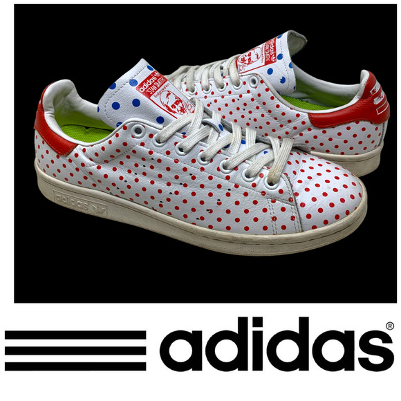 adidas Other - adidas Originals x Pharrell Williams Stan Smith Polka Dot Sneakers Sz 9 SB25401